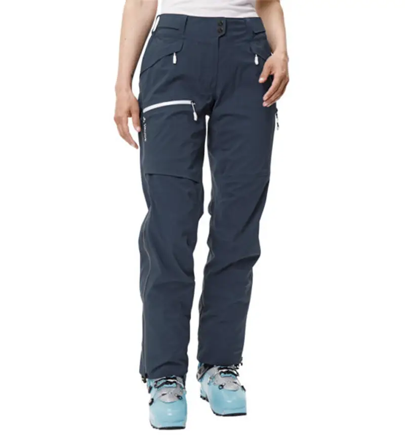 Vaude Wo Monviso - pantalone scialpinismo - donna Blue