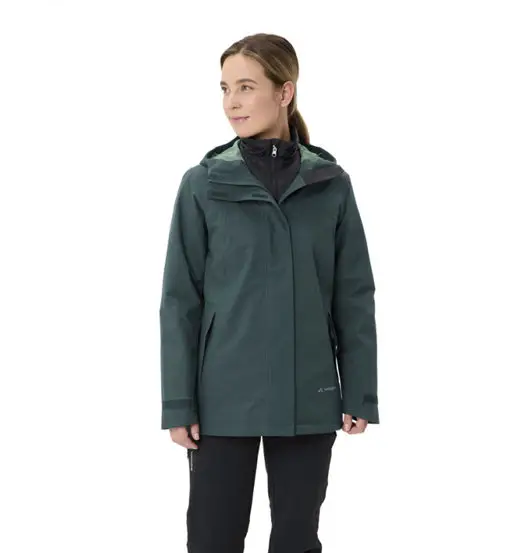 Wo Neyland 3in1 - giacca trekking - donna Green