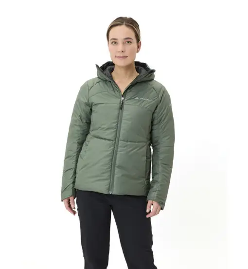 Wo Neyland Hooded Insulation - giacca in Primaloft - donna Green