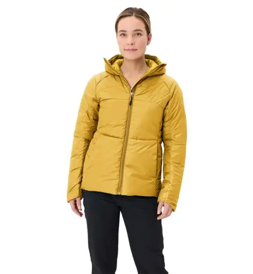 Wo Neyland Hooded Insulation - giacca in Primaloft - donna Yellow