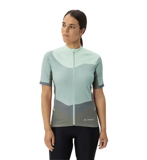 Vaude Wo Posta FZ III - maglia ciclismo - donna Green