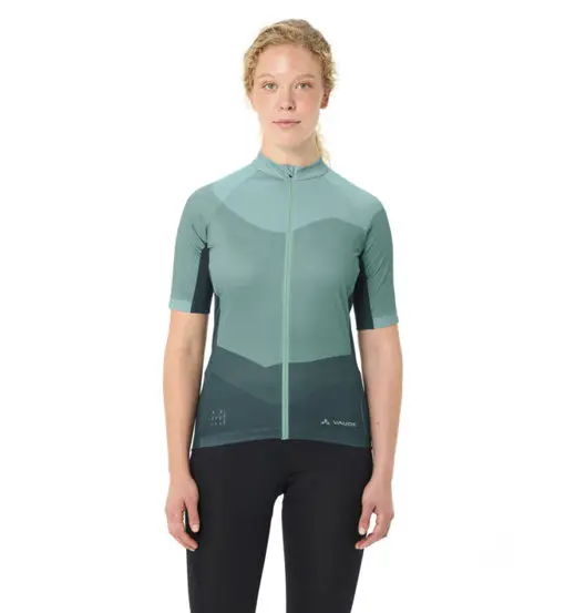Vaude Wo Posta FZ III - maglia ciclismo - donna Green