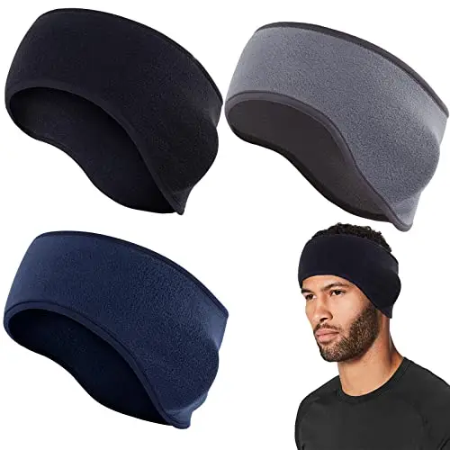 VEGCOO Fasce per capelli Donna Nero 3724322