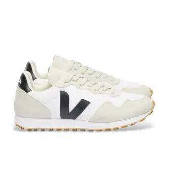 VEJA per donna RR0102364 Sneakers bianche Sdu Alvemesh, Bianco, Tessuto, Basso, Stringhe, Casual