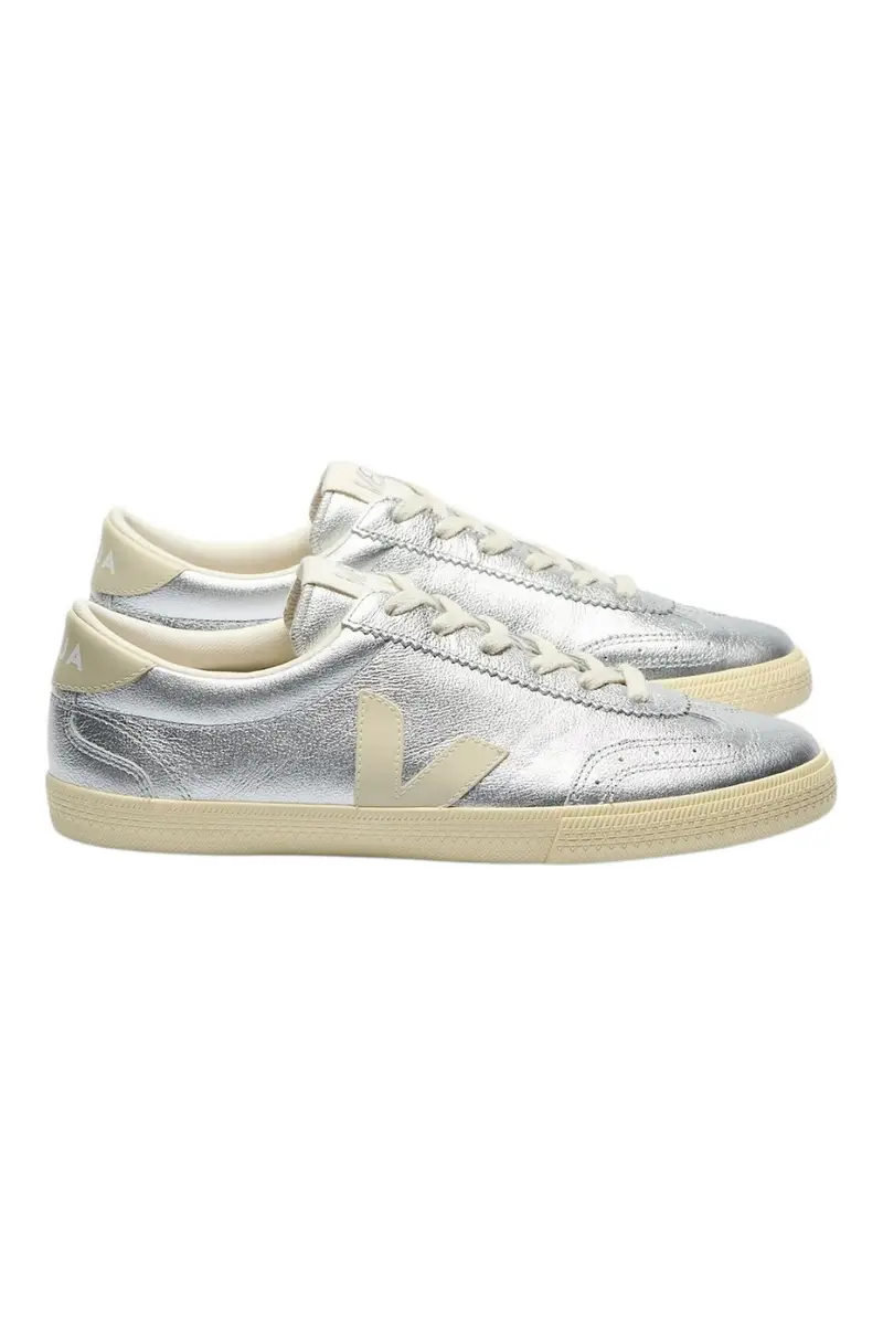 Veja Sneakers Argento Argento Chiari e Naturali