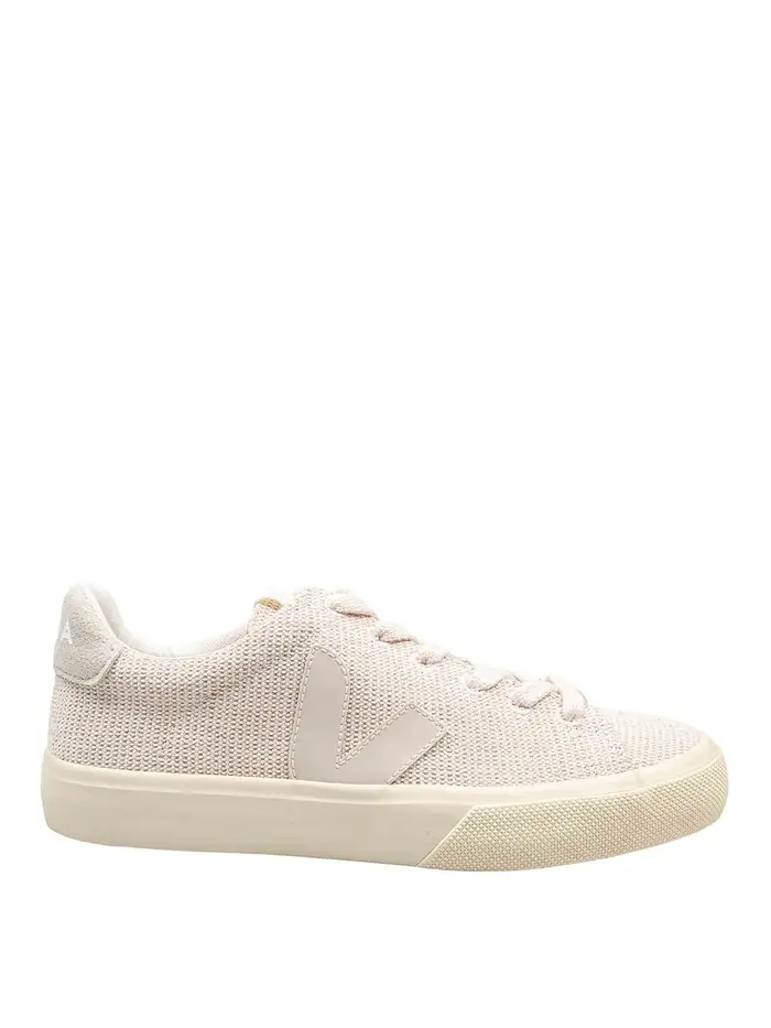 Veja Sneakers Campo In Tessuto Beige