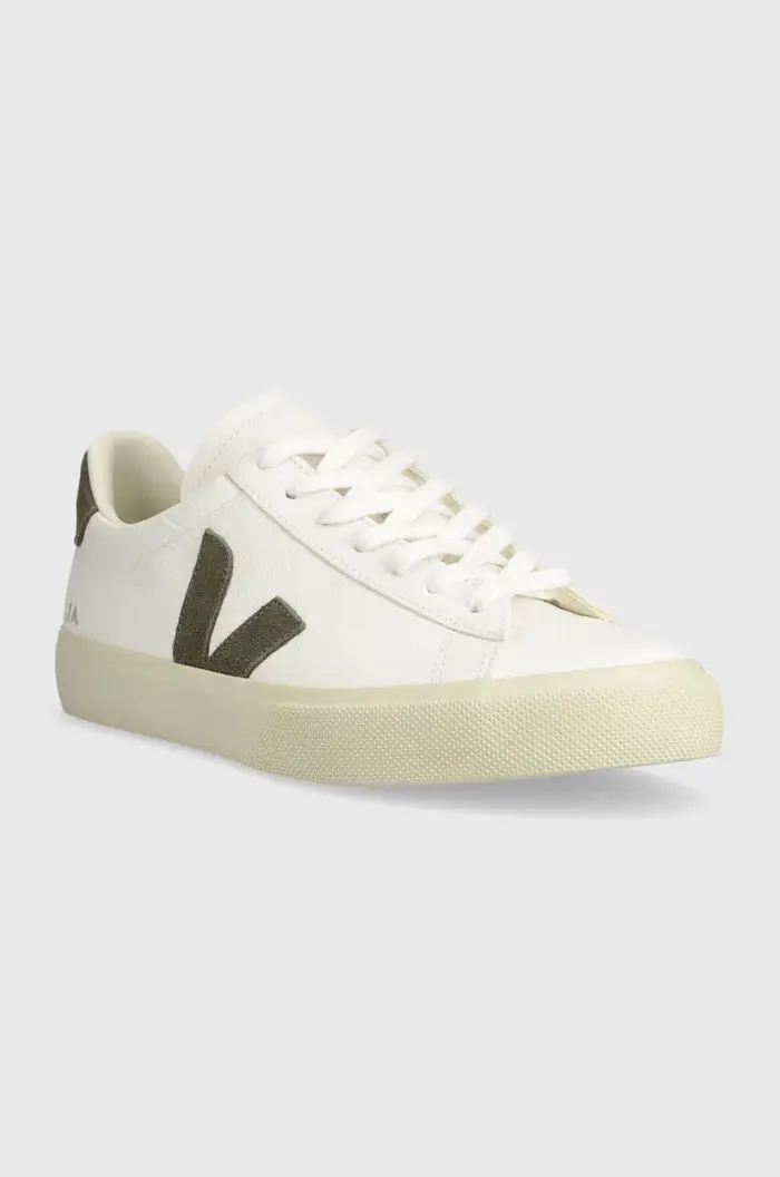 Veja sneakers in pelle Campo Chromefree Bianco