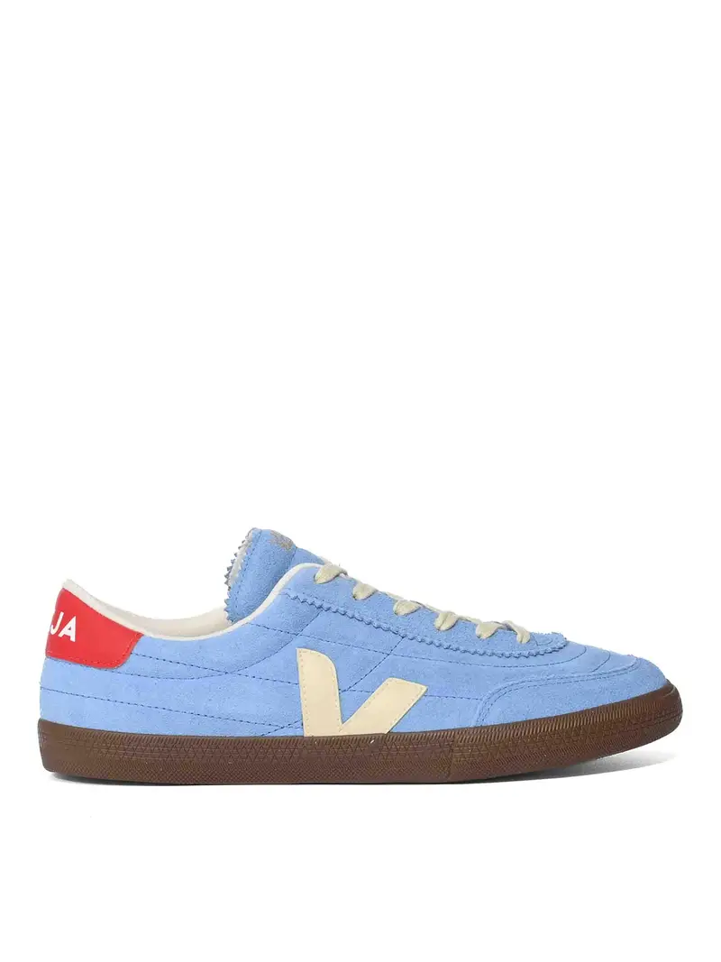 Veja Sneakers Panenka Suede Aqua Pierre Bark Marrone