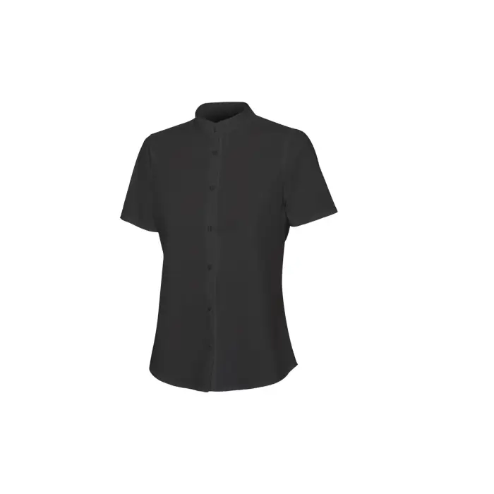 Velilla Chemisier col mao donna Noir