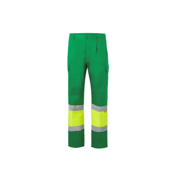 Velilla Pantaloni da lavoro ad alta visibilità Vert