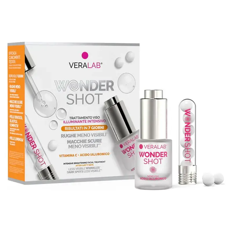 Veralab Wonder Shot - Trattamento Viso Illuminante Intensivo 15 Ml