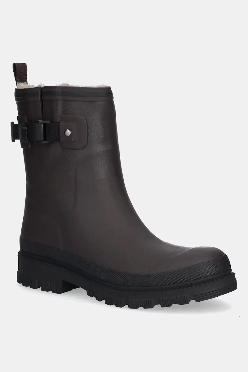 Verbenas stivali di gomma LINA MATE COMBI FUR donna colore marrone 9302190985