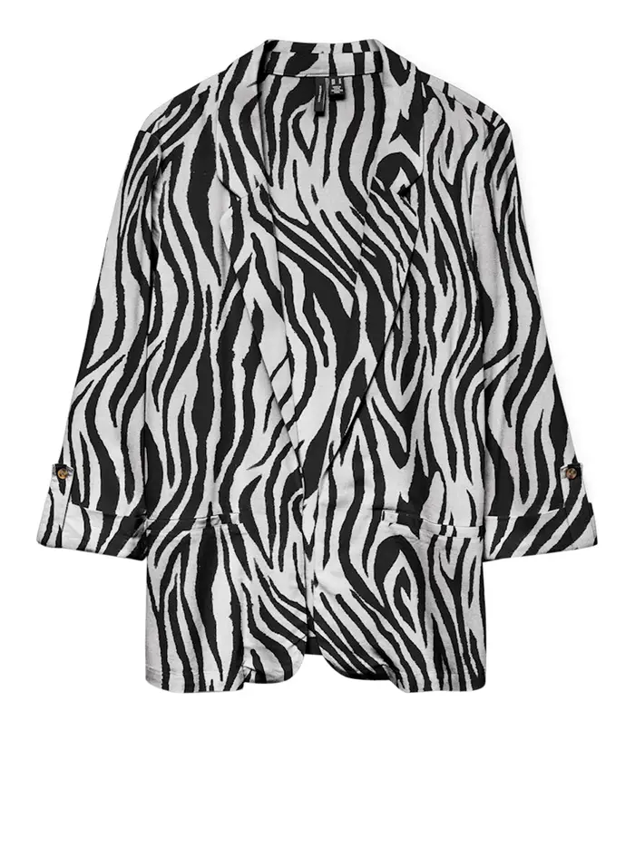 blazer vero moda da donna - bianco nero