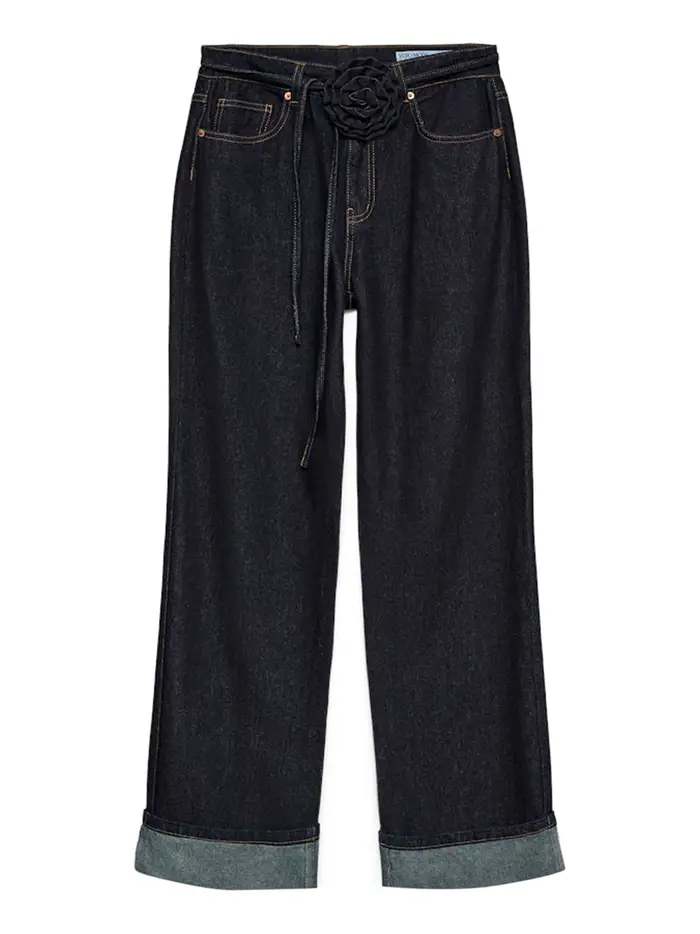 jeans straight vero moda da donna - denim l32
