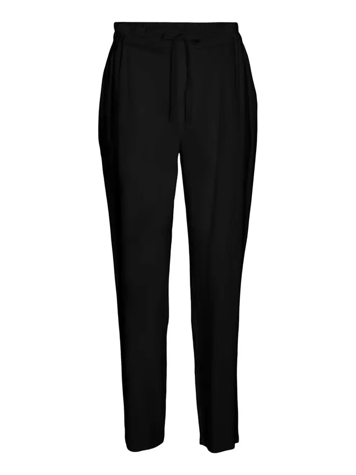 pantalone carrot vero moda da donna - nero