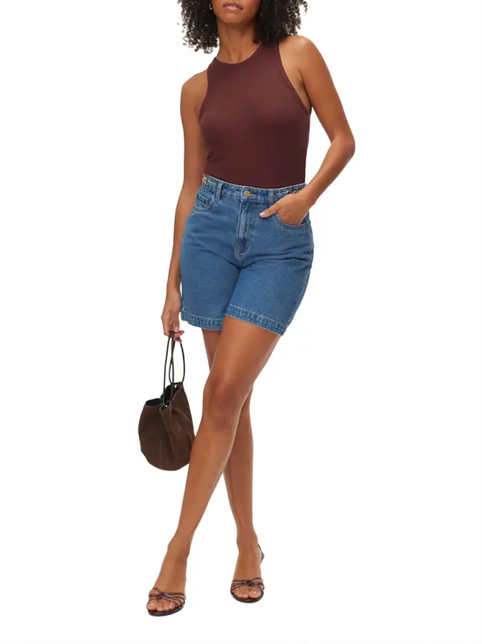 shorts jeans vero moda da donna - denim