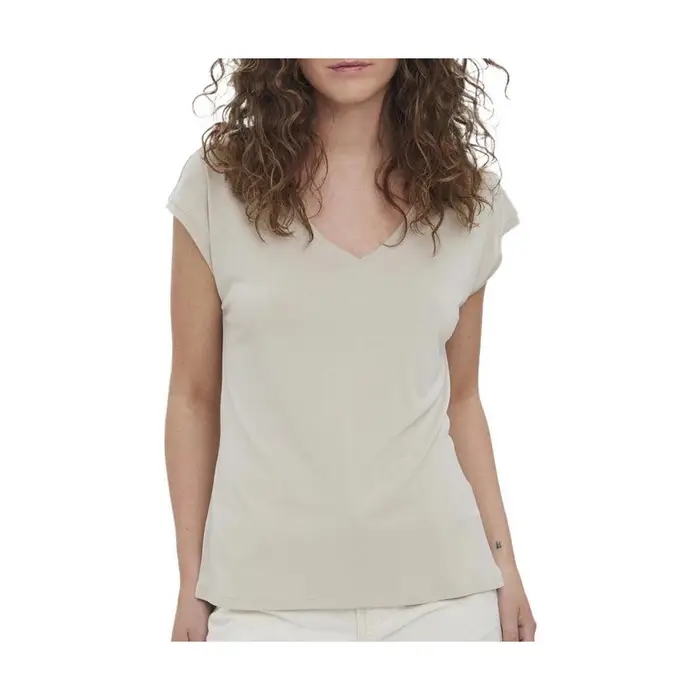 Vero Moda T-shirt 10247666 Beige