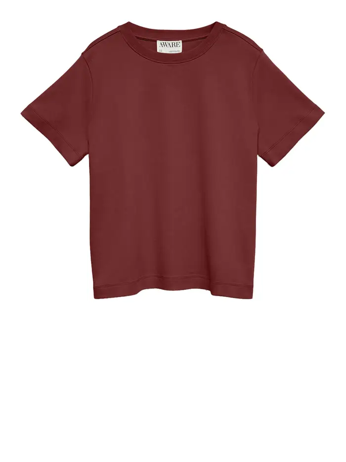t-shirt vero moda da donna - marrone