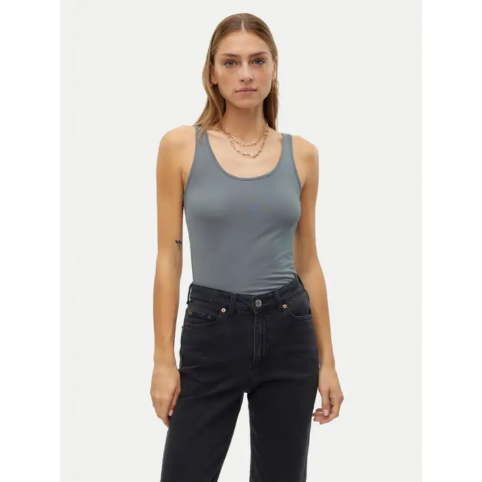 Vero Moda Top Maxi 10185110 Grigio Regular Fit