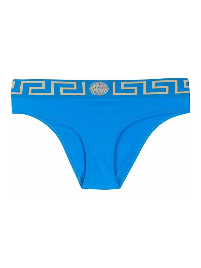 Versace Bikini-hschen in benzina Verde