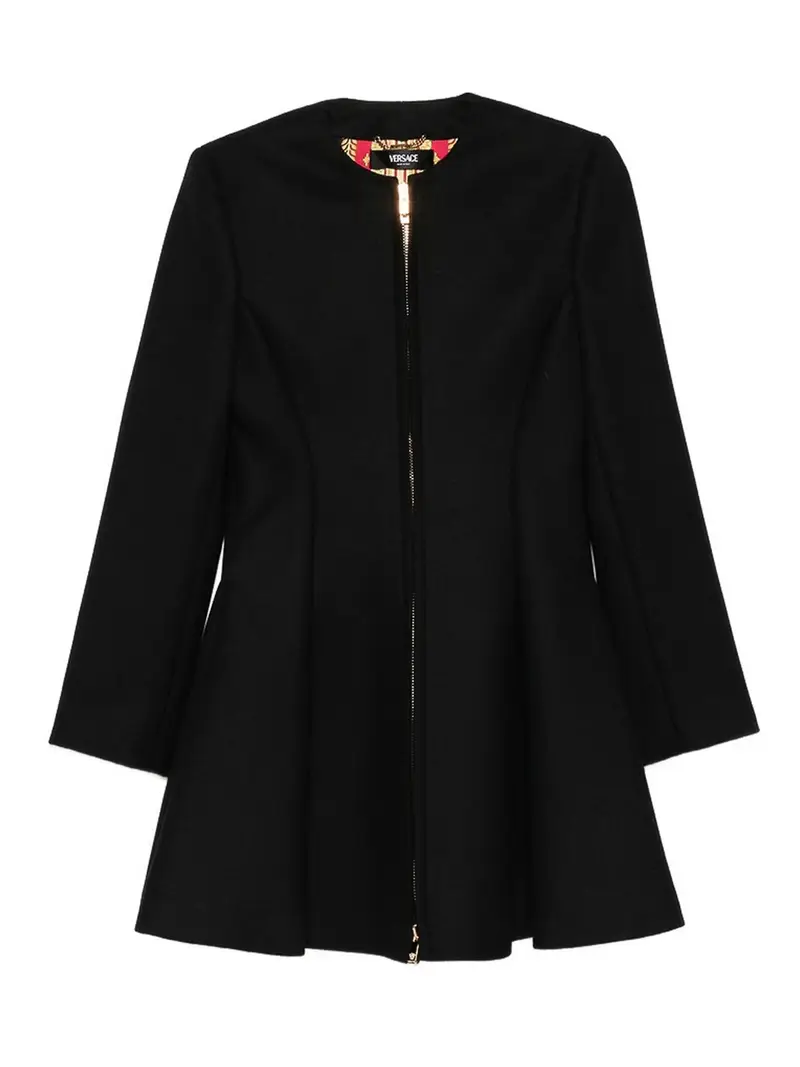 Versace Cappotto Nero