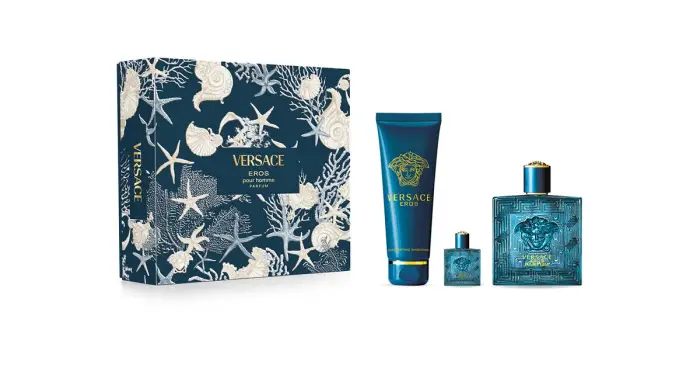 Versace Eros Uomo 100 ml + Gel Doccia 150 ml + 5 ml - Eau de Parfum