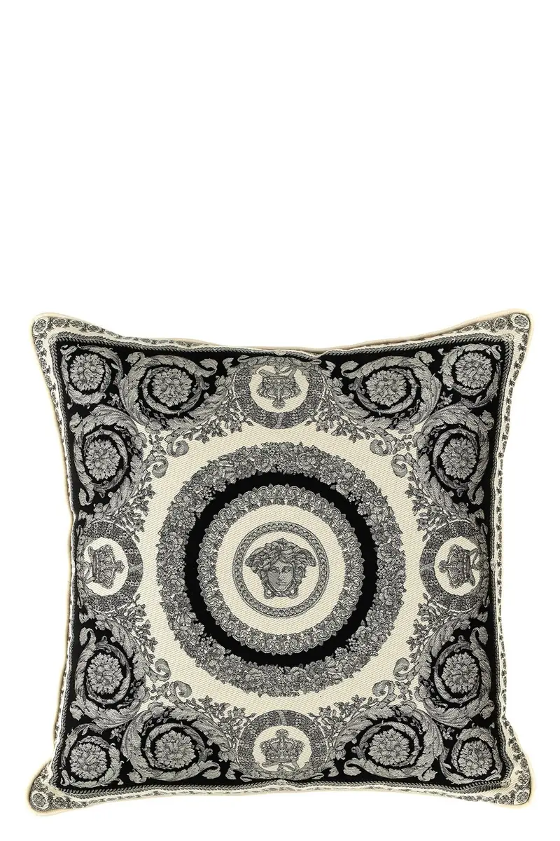 VERSACE HOME Cuscino 'Barocco' Grigio