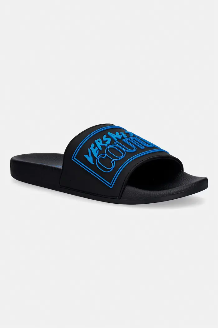 Versace Jeans Couture ciabatte slide Nero