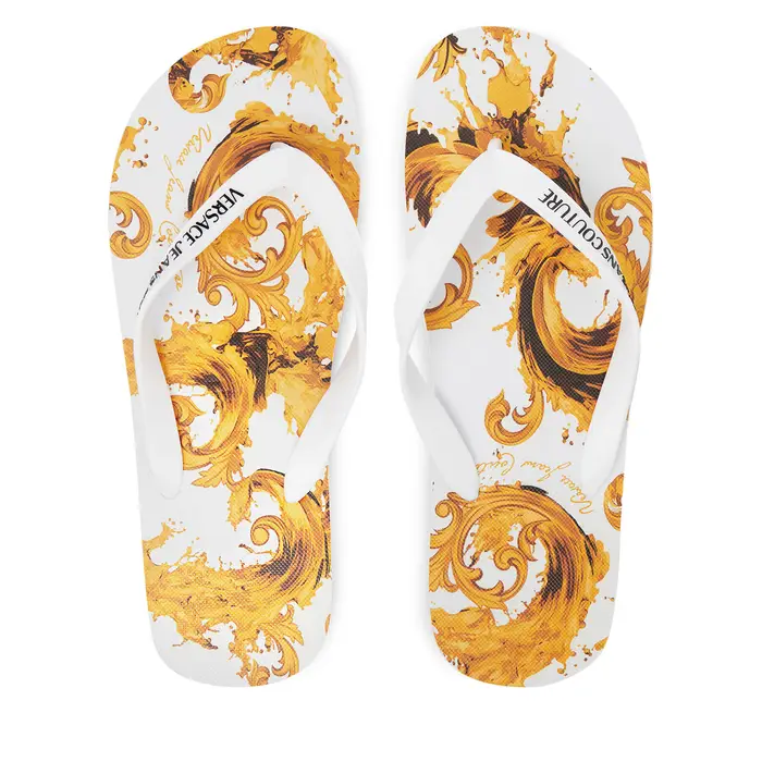 Versace Jeans Couture Infradito 80YA3SQ7 ZSS80 Bianco
