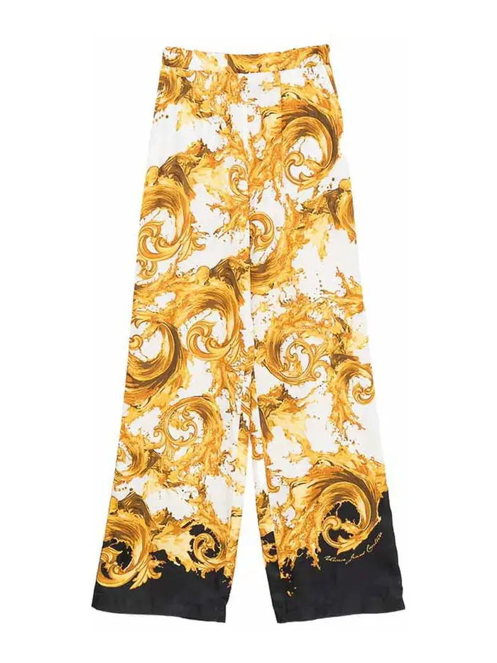 Versace Jeans Couture Pantalone Bianco