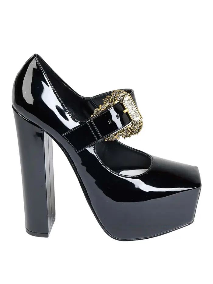 Versace Jeans Couture Piattaforma Hurley Nero
