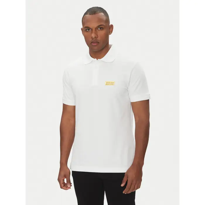 Versace Jeans Couture Polo 78GAGT08 Bianco Regular Fit