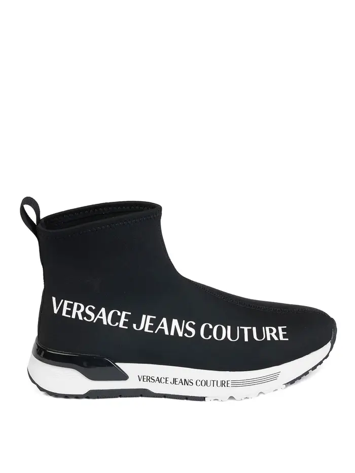 Versace Jeans Couture Scneaker dinamiche Alte Nero