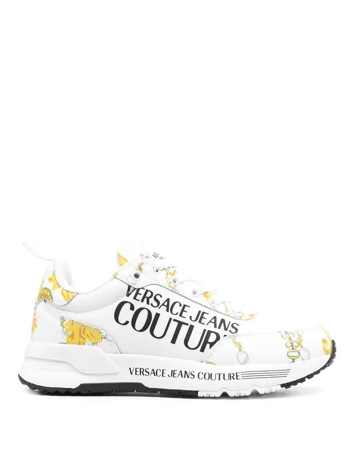 Versace Jeans Couture Scneaker dinamiche Barocco con montatura Multicolore