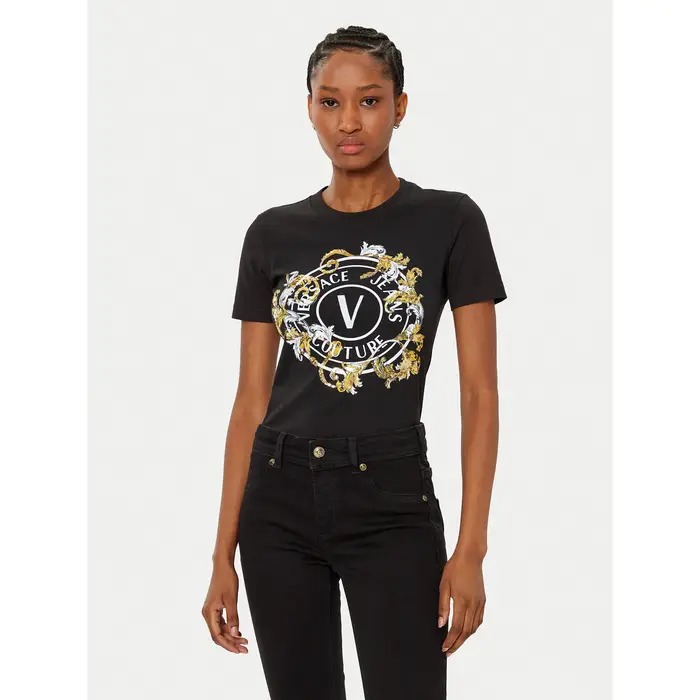 T-shirt 78HAHC01 Nero Regular Fit