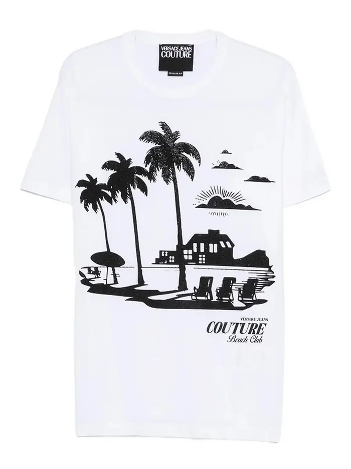 Versace Jeans Couture T-shirt Bianco