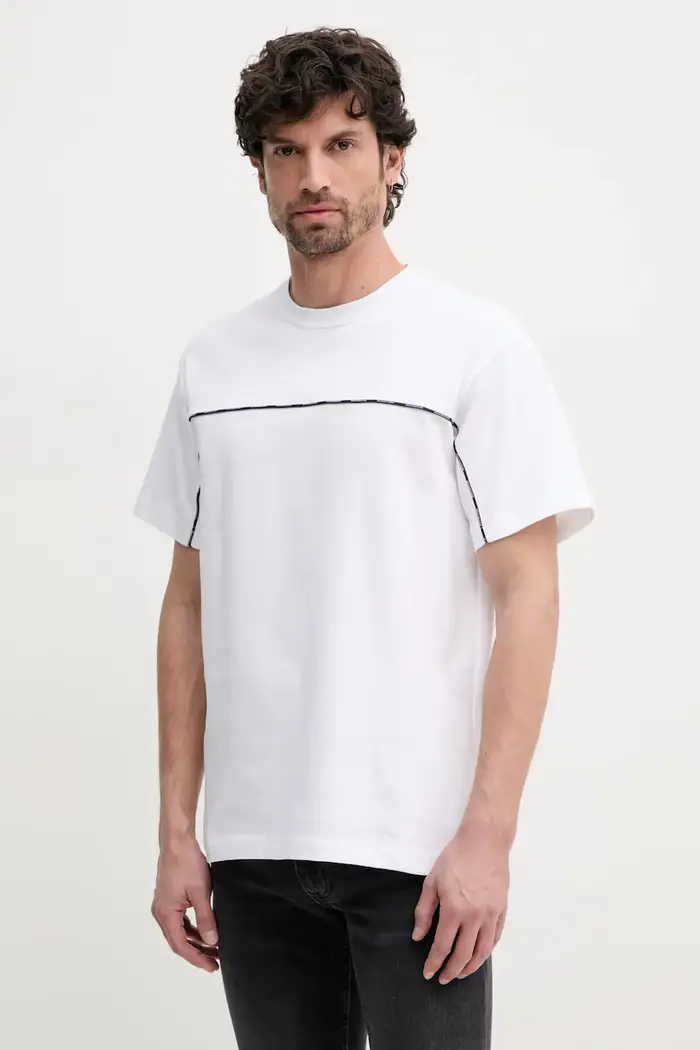Versace Jeans Couture t-shirt in cotone Bianco