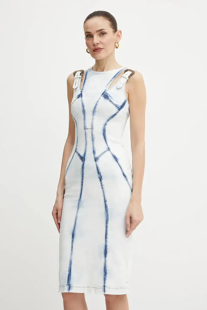 Versace Jeans Couture vestito di jeans Blu
