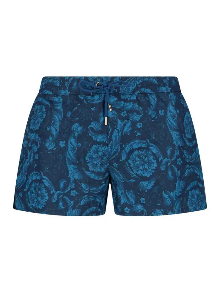 Versace Pantaloncini Costume Blu