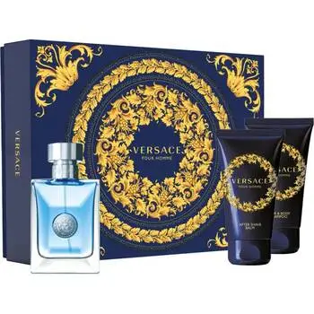 Versace Pour Homme Gift Set EDT 50 ml, balsamo dopobarba 50 ml e shampoo 50 ml 50ml