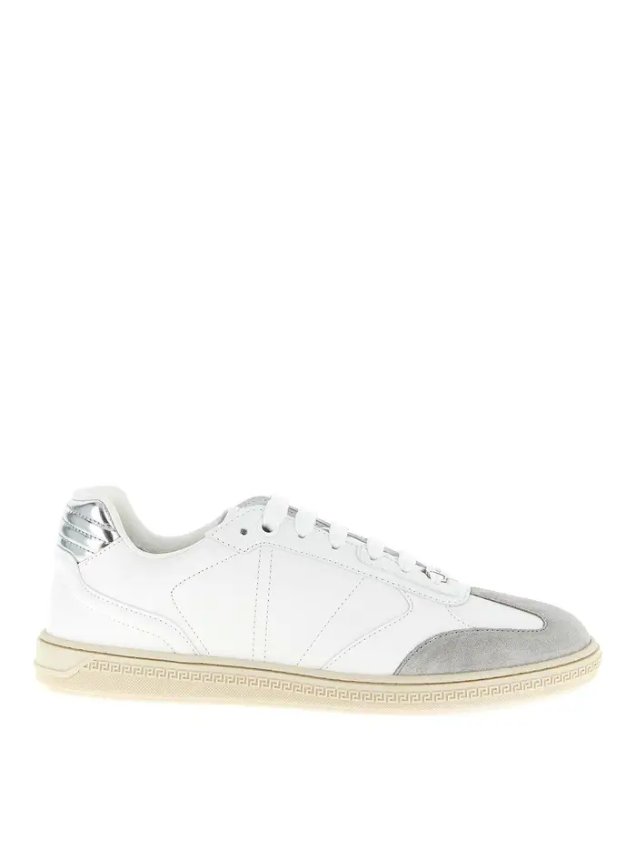 Versace Sneakers Court con Greca Bianco