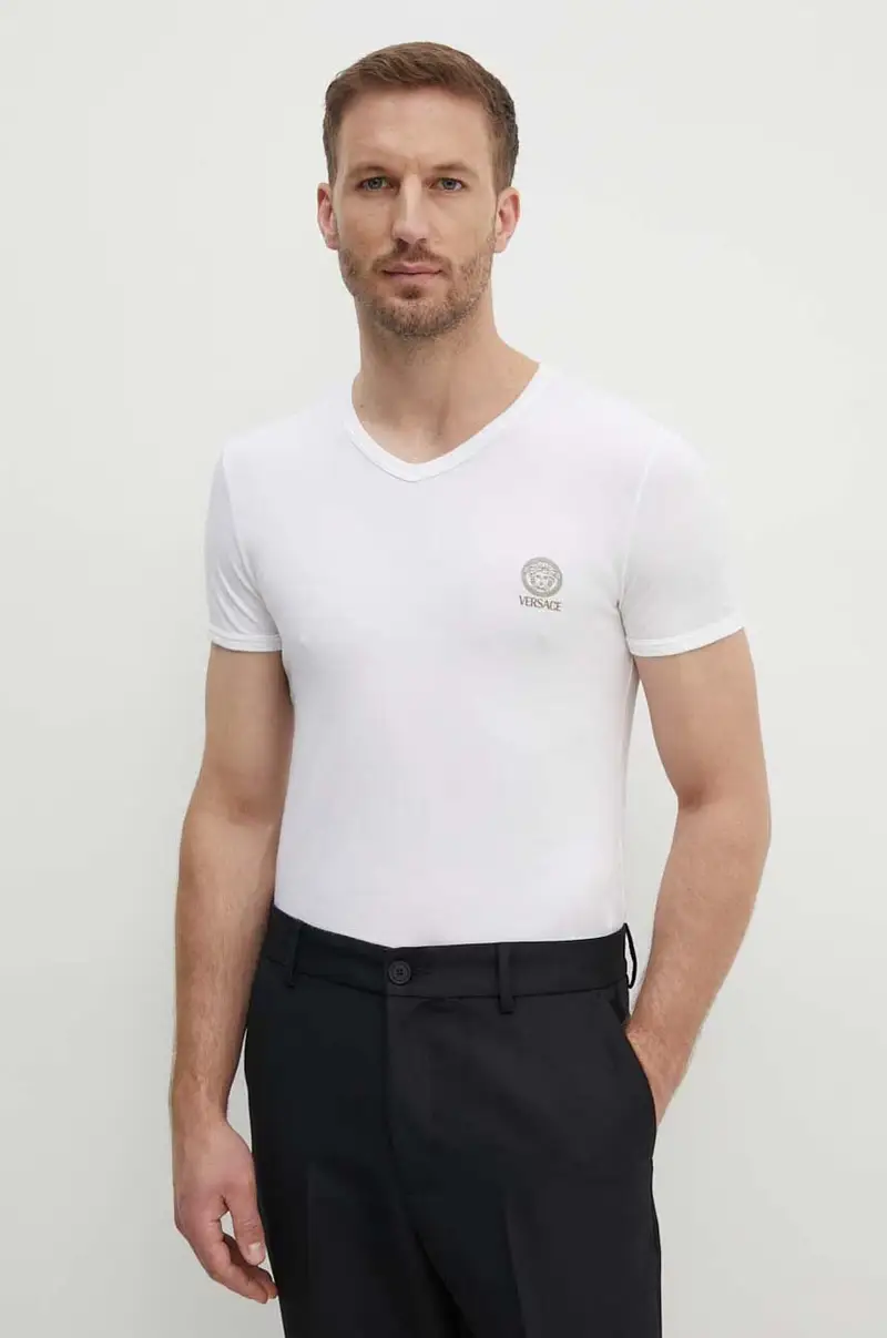 Versace T-shirt Uomo Bianco 3527421
