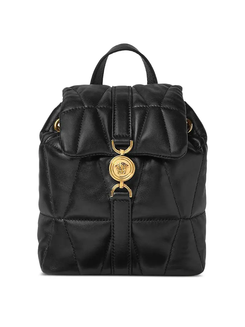 Versace Zaino in pelle Kleo Nero