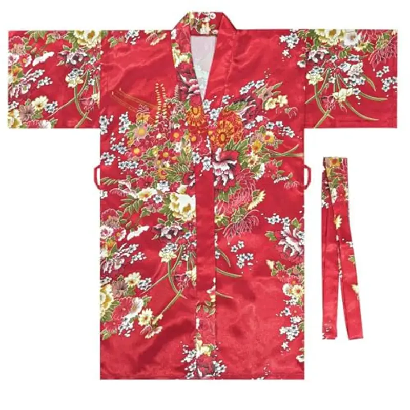 Generic Vestaglia Kimono Bambina Tradizionale