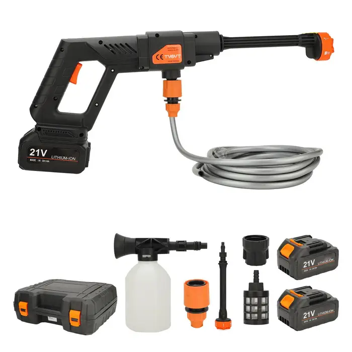 Vestidos Idropulitrice a Batteria al Litio 21V Idropulitrice Portatile per Auto con 6 in 1