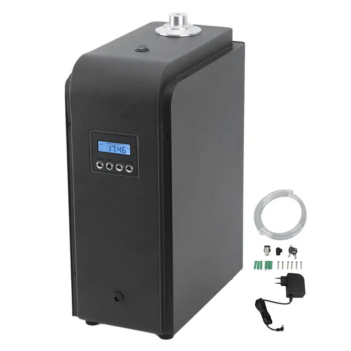 Macchina per Profumazione Intelligente 2000m3 Diffusore di Olio Essenziale Macchina Aromatica con Ventola per Casa Hotel nero