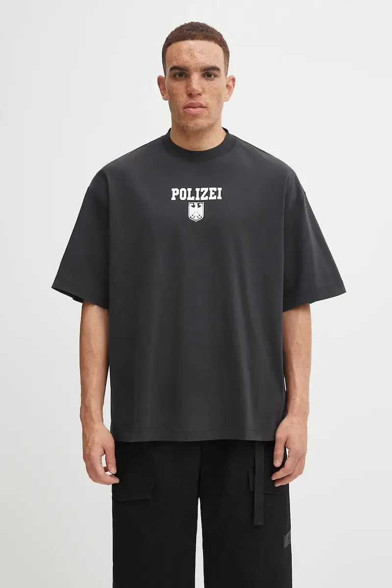 Vetements T-shirt Uomo Nero 2329360