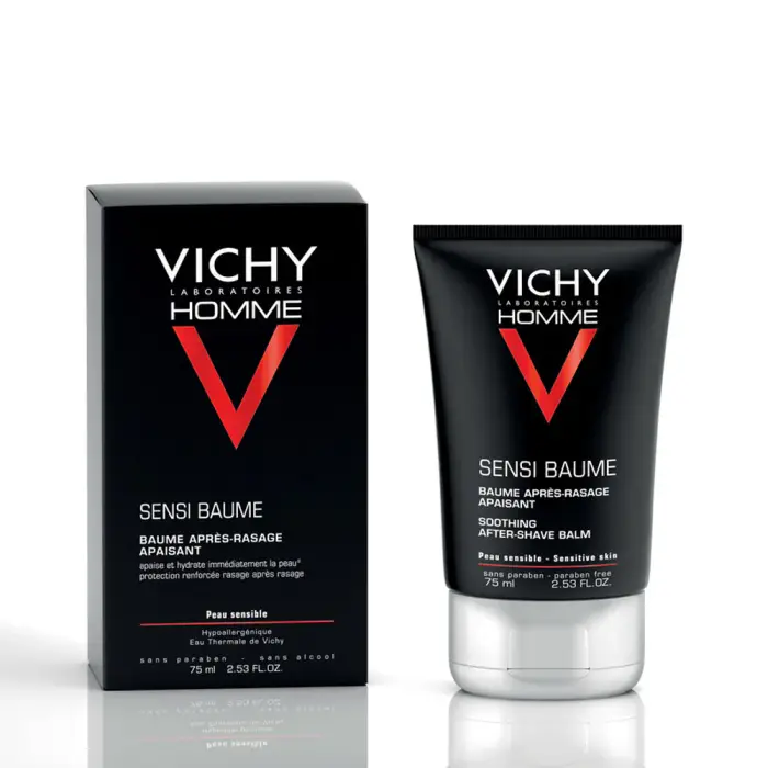 Vichy Homme Homme Sensi Baume Mineral Ca Balsamo dopobarba lenitivo 75ml - Balsamo Dopobarba