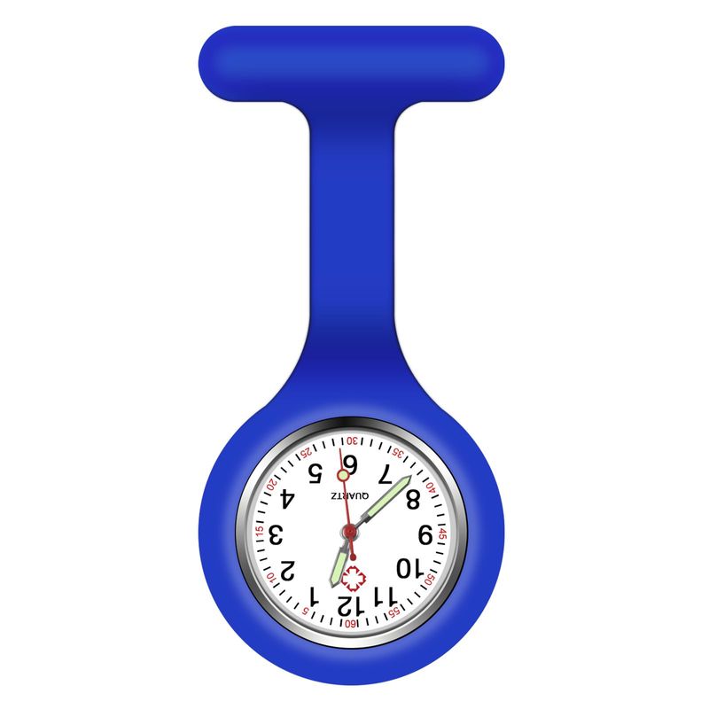 Vicloon Orologio da Infermiere Blu