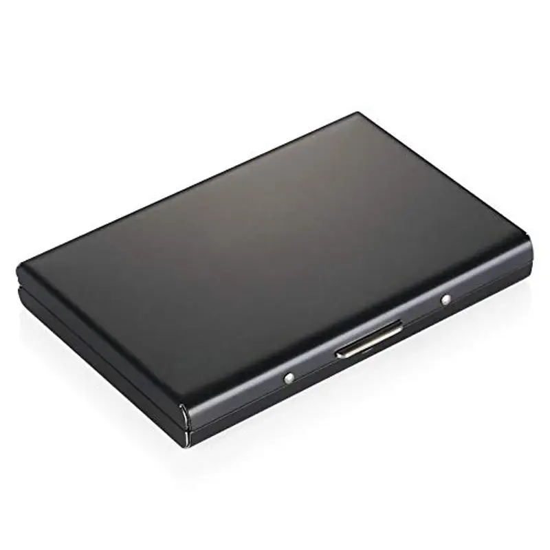 Vicloon Porta carte di credito Donna Nero 942644